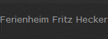 Ferienheim Fritz Heckert