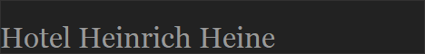 Hotel Heinrich Heine